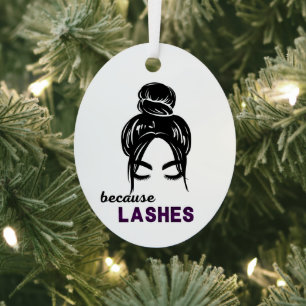 Denn Lashes Ornament Aus Metall