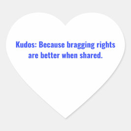 Denn Praxisrechte sind besser, wenn sie geteilt we Herz-Aufkleber