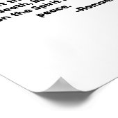 Denn um den Geist auf das Fleisch Set, ist der Tod Poster (Ecke)