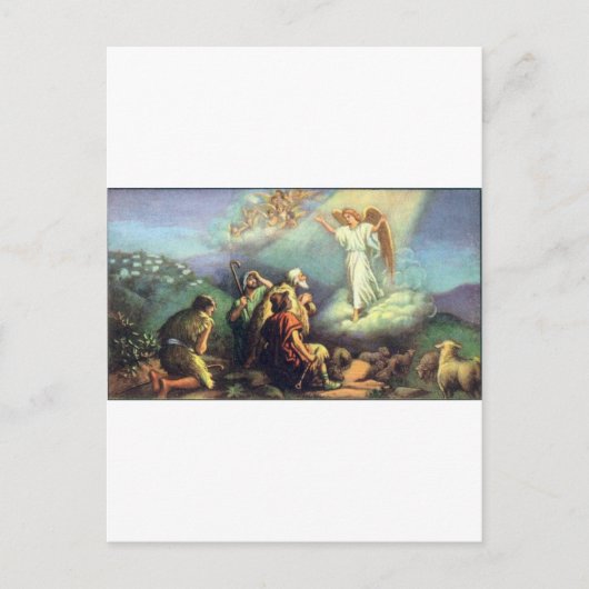 Denn Uns ist ein Kind Geboren! Postkarte (Vorderseite)