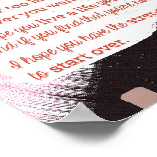 Denn was es wert ist poster (Ecke)