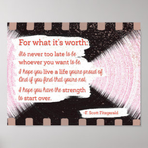 Denn was es wert ist poster