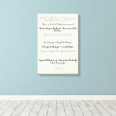 Denn was es wert ist von F. Scott Fitzgerald Leinwanddruck (Insitu (Holzboden))