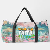 Denn wir gehen durch den Glauben, nicht durch die  Duffle Bag (Vorderseite)