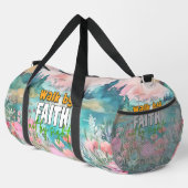 Denn wir gehen durch den Glauben, nicht durch die  Duffle Bag (Rechte Ecke)