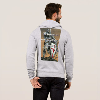 Denn wir kämpfen nicht mit Ephesianern 6:12 Hoodie