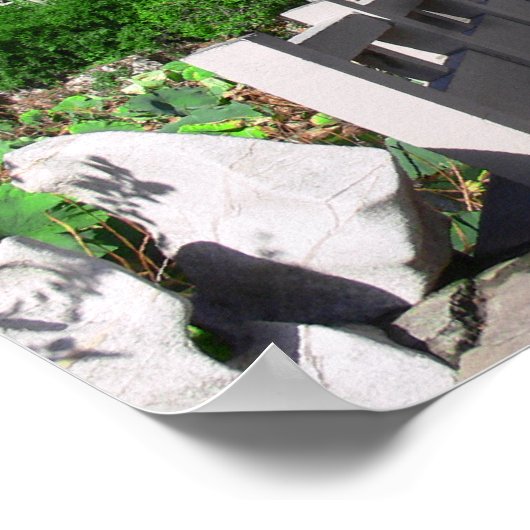 Denn wir sind Gottes Werk Poster (Ecke)