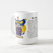 "Denney" "Denney Familienwappen ""Denney Wappen Kaffeetasse (Vorderseite Links)