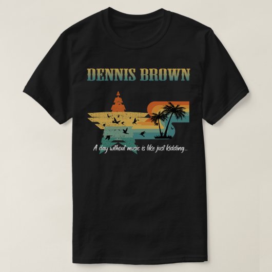 DENNIS BROWN TShirt (Design vorne)