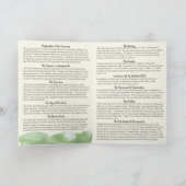 Dennis Griechisch-Orthodoxe Kirche Taufprogramm Programm (Innenseite)