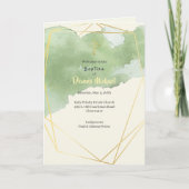 Dennis Griechisch-Orthodoxe Kirche Taufprogramm Programm (Vorderseite)