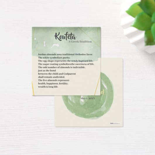 Dennis Koufeta Card (Schreibtisch)