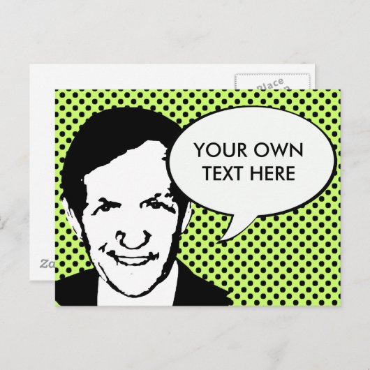 Dennis Kucinich Postkarte (Vorne/Hinten)