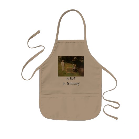 Dennis Miller Bunker Painting in Calcot von Sargen Kinderschürze (Vorne)