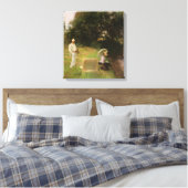 Dennis Miller Bunker Painting in Calcot von Sargen Leinwanddruck (Insitu (Schlafzimmer))