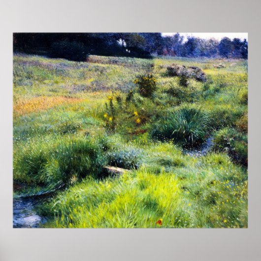 Dennis Miller Bunker's The Brook at Medfield Poster (Vorne)