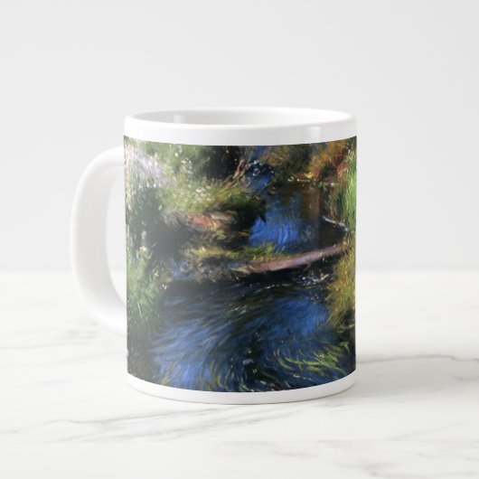 Dennis Miller Bunker's Wild Asters Jumbo-Tasse (Vorderseite Links)