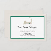 Dennis Port Cape Cod mit Herz | EMPFANG Einladung (Vorne/Hinten)