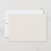 Dennis Port Cape Cod mit Herz | HochzeitsrSVP RSVP Karte (Rückseite)