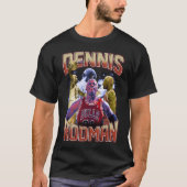 Dennis Rodman    BootlegKlassischer T - Shirt (Vorderseite)