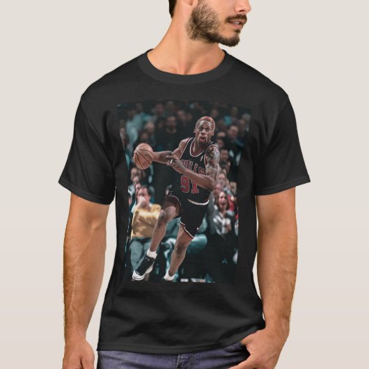 dennis rodman bulls the worm defensive great fan a T-Shirt (Vorderseite)