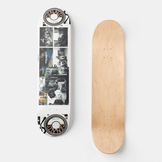DENNIS T .SOUNDCHECK ITE8 1/4" Skateboard Deck (Vorderseite)