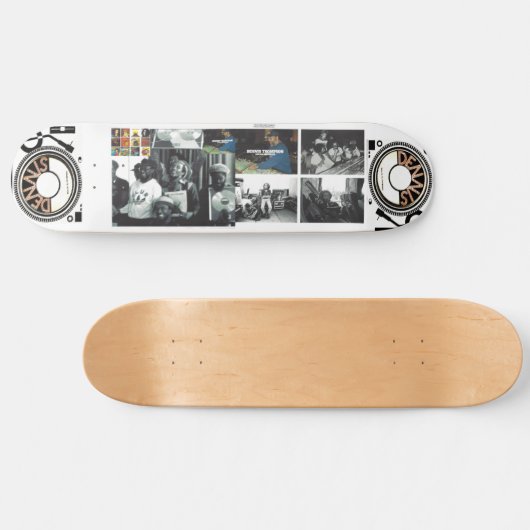 DENNIS T .SOUNDCHECK ITE8 1/4" Skateboard Deck (Horizontal)
