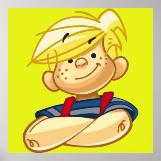 Dennis The Menace Cartoon Poster (Vorne)