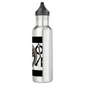 DENNIS-TURNTABLE EDELSTAHLFLASCHE (Rechts)