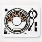 DENNIS TURNTABLE Mousepad (Vorne)