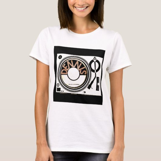 DENNIS-TURNTABLE T-Shirt (Vorderseite)