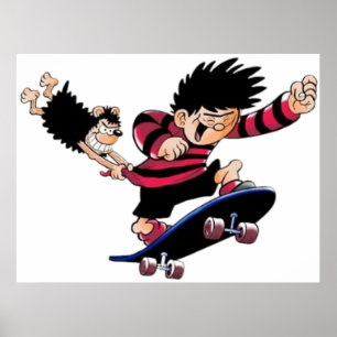 Dennis und Gnasher Poster
