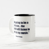 Dennis Zweifarbige Tasse (Vorderseite Links)