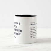 Dennis Zweifarbige Tasse (Mittel)