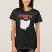 Dennison Ohio USA State America Travel Ohioan T-Shirt (Vorderseite)