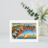 Dennisport Cape Cod Massachusetts MA Old Travel Postkarte (Stehend Vorderseite)