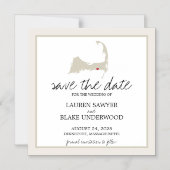 Dennisport Cape Cod Wedding Save the Date Magneteinladung (Vorderseite)