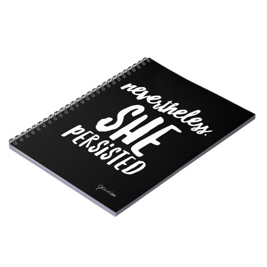 Dennoch beharrte sie auf der Anpassbarkeit Notizblock (Linke Seite)