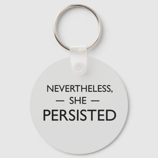 Dennoch beharrte sie auf der Aussage Schlüsselanhänger (Vorderseite)