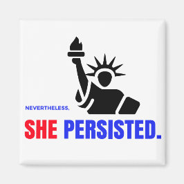 Dennoch beharrte sie darauf, magnet