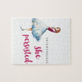 Dennoch bestand sie fabelhafte Gallone fort Puzzle (Horizontal)