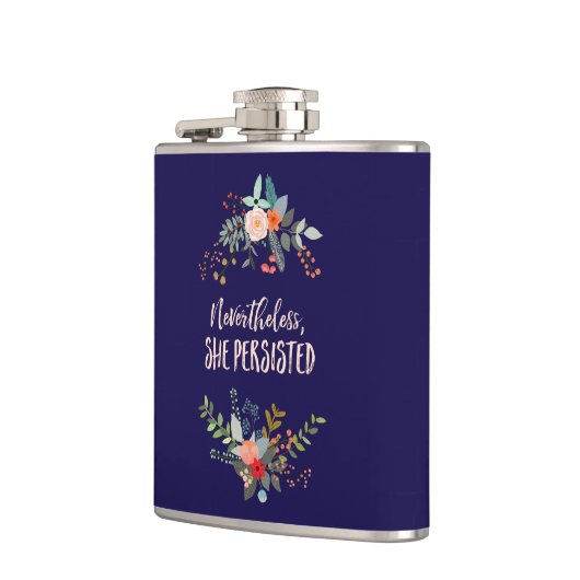 Dennoch bestand sie Flasche fort Flachmann (Links)