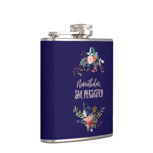 Dennoch bestand sie Flasche fort Flachmann (Rechts)