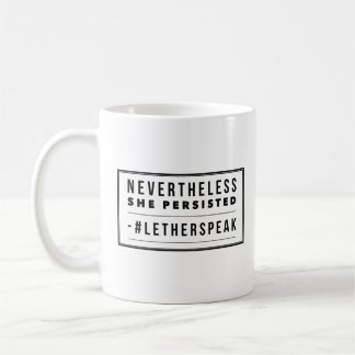 Dennoch bestand sie fort kaffeetasse