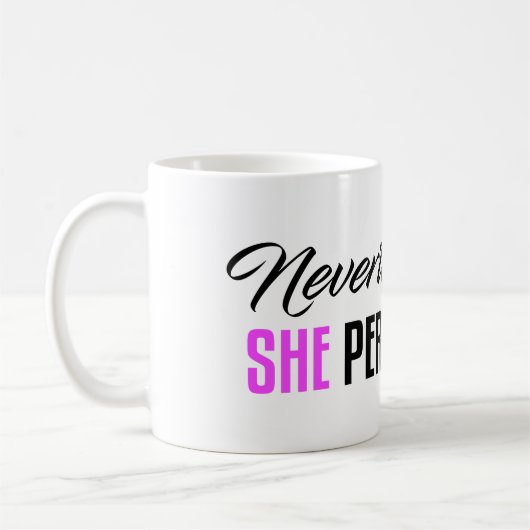 Dennoch bestand sie fort kaffeetasse (Links)