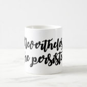 Dennoch bestand sie fort kaffeetasse (Mittel)