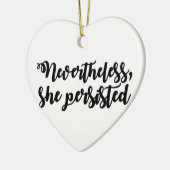 Dennoch bestand sie fort keramik ornament (Links)