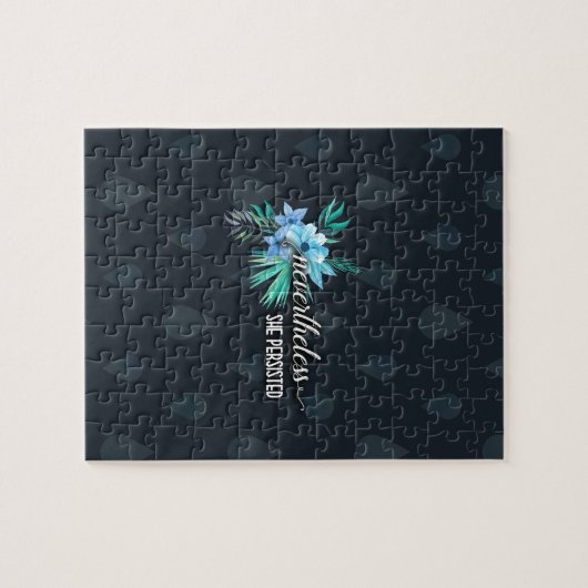 Dennoch bestand sie fort puzzle (Horizontal)