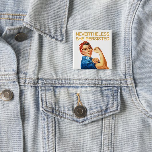 Dennoch bestand sie fort. Rosie der Button (Beispiel)