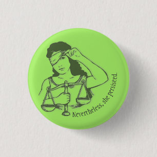 Dennoch bestand sie (grüner) Knopf fort Button